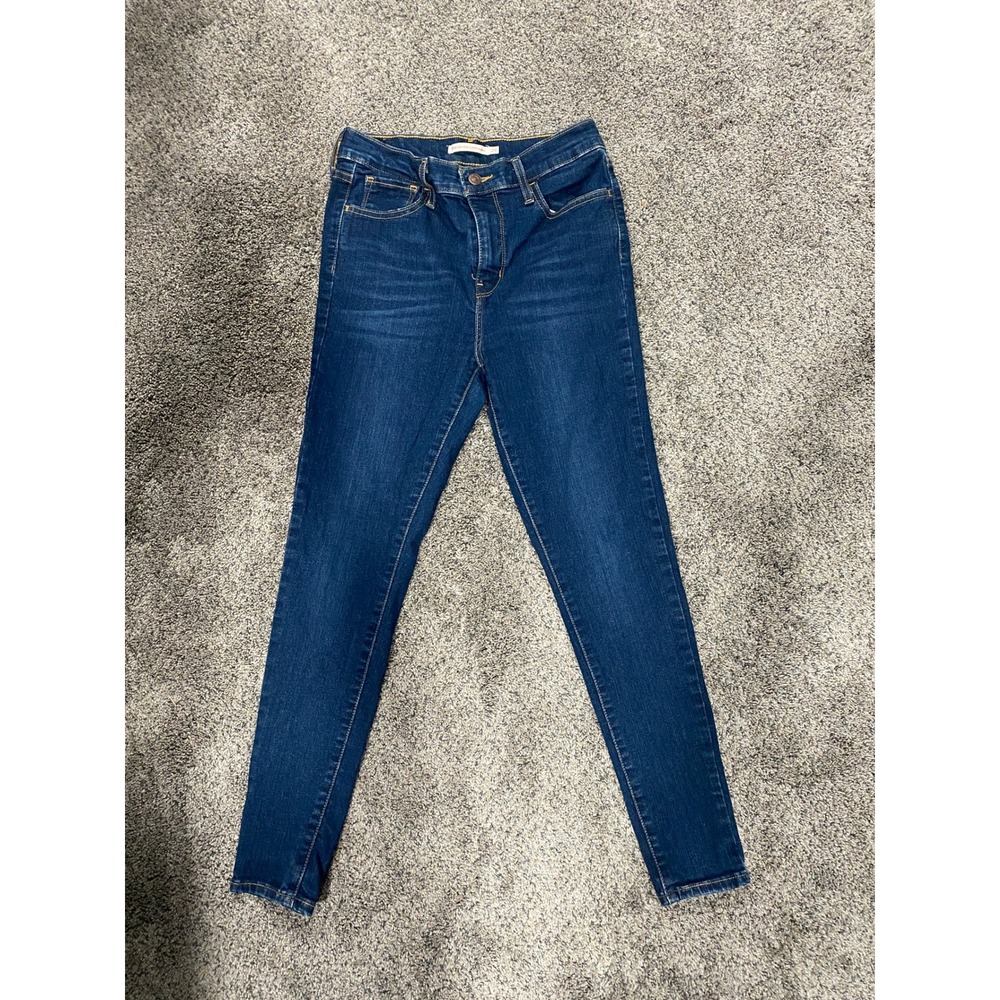 Levi's Jeans 720 High Rise Super Skinny Dark Wash Blue Denim Size 29
